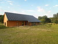 photo ossature bois solaire becokit