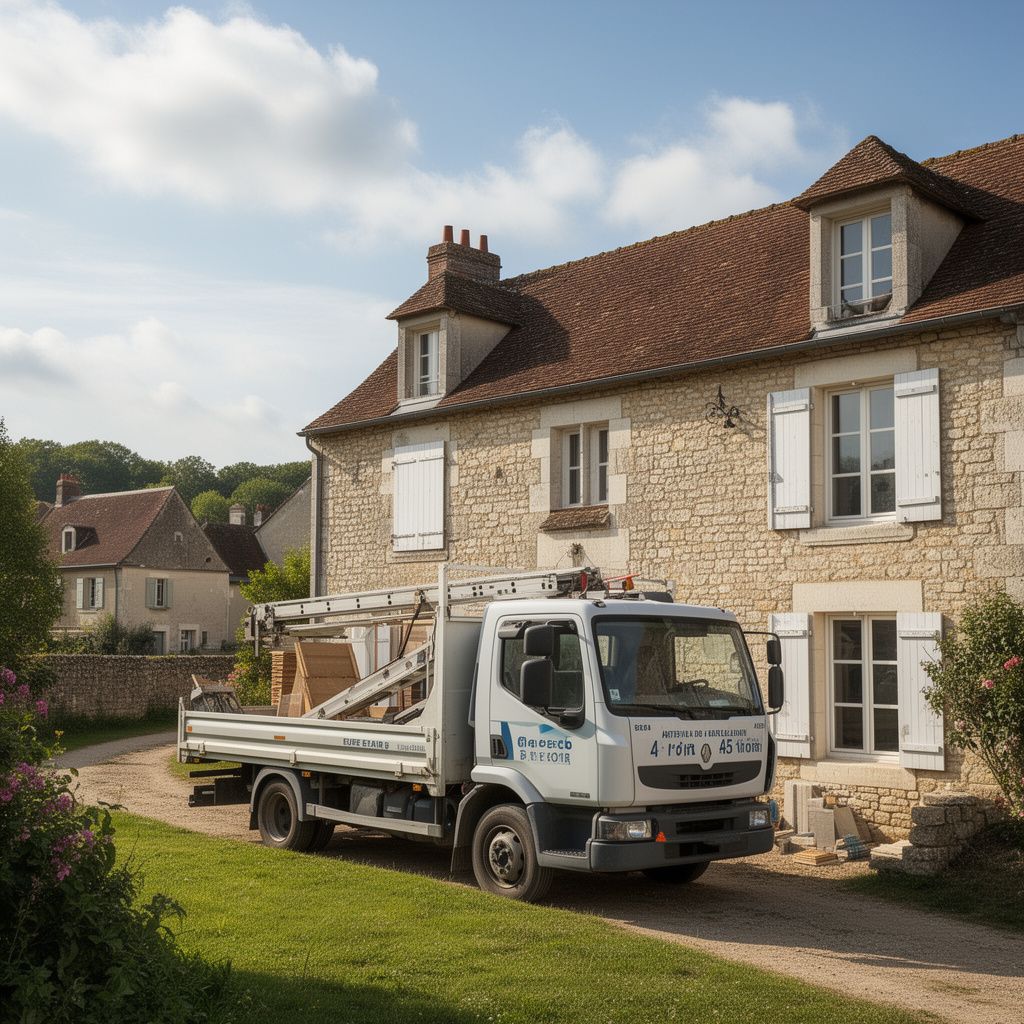 Travaux d'isolation de combles perdus par soufflage en Eure-et-Loir