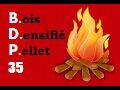 vente livraison granulés de bois et bĉuhes densifiées ouest et région parisienne B.D.P 35