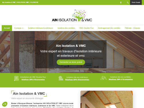 Ain Isolation & VMC logo