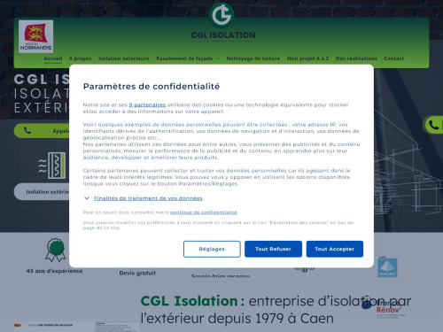 logo CGL isolation