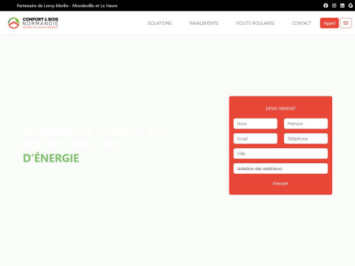 logo Confort et Bois Normandie