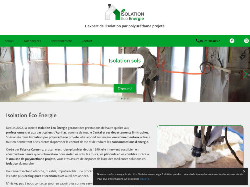 logo Isolation éco énergie