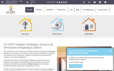 LE GOFF ISOLATION VENTILATION