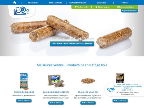 acheter granulés de bois pellets certification DIN + livraison partout en France