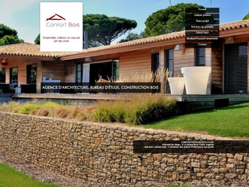 architecture maison bois haut rendement énergétique écoconstruction