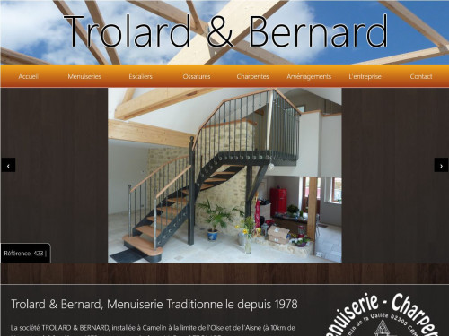 maisons bois, extensions agrandissement menuiserie Trolard & Bernard Frères